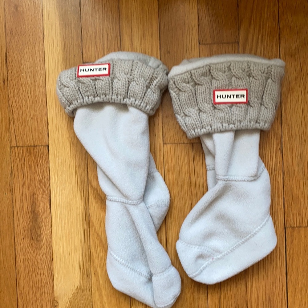 Short hunter boot fleece liners
